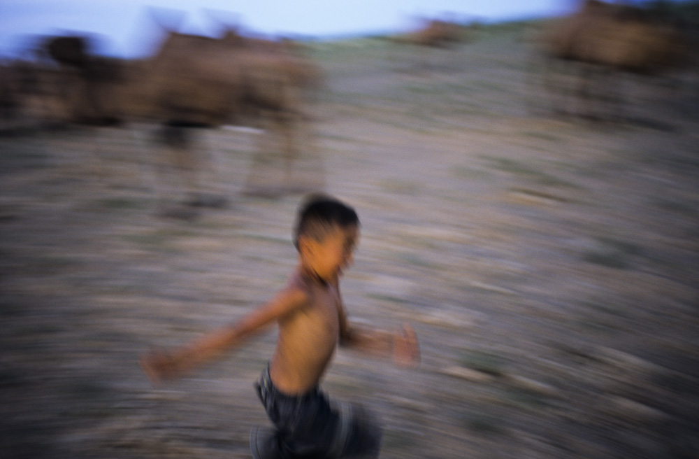Nomads Nomadic Children Mongolia - copyright 2013 Sven Zellner/Agentur Focus